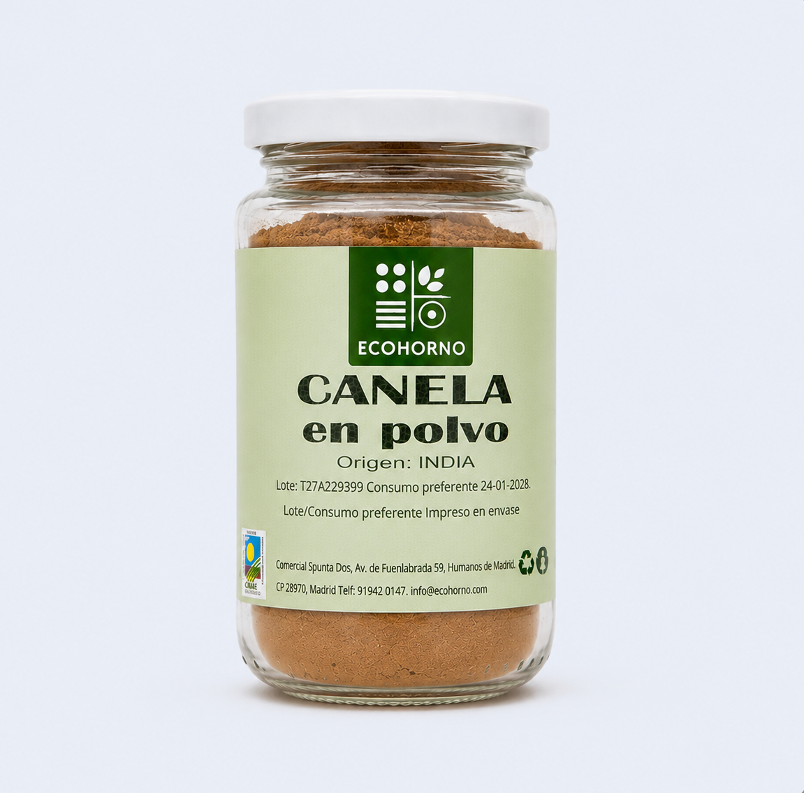 Canela en polvo