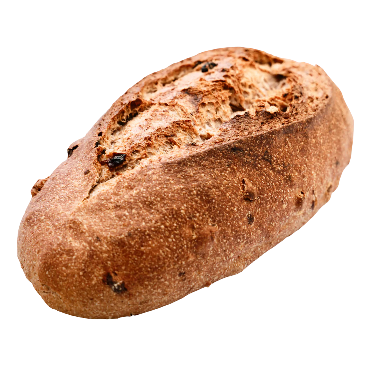 Pan oval con pasas y nueces