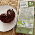 Palmeritas de espelta con chocolate